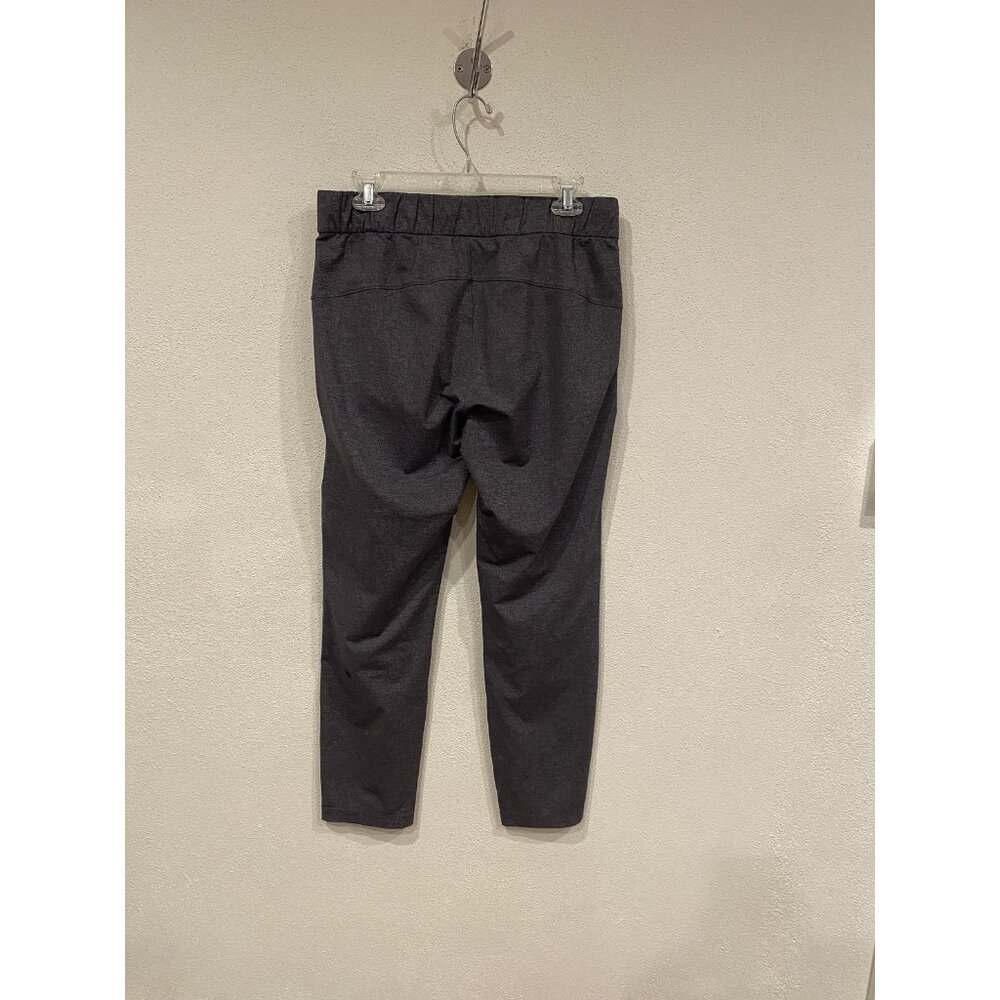 Lululemon On the Fly Jogger Pants Women 8 Gray Flecked Tapered Athletic Yoga Gym - Picture 4 of 5